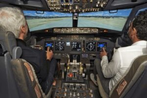 Team building pilotage d'avion en simulateur en Ile-de-France et dans le Val-d'Oise 95
